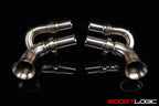 Boost Logic 991 GT3 Side Muffler Bypass Pipes