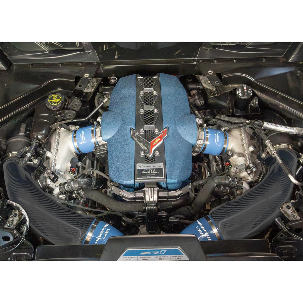 Fabspeed Chevrolet C8 Corvette ZR1 high-flow Carbon Fiber Intake Pipes 2025+