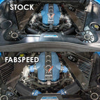 Fabspeed Chevrolet C8 Corvette ZR1 high-flow Carbon Fiber Intake Pipes 2025+