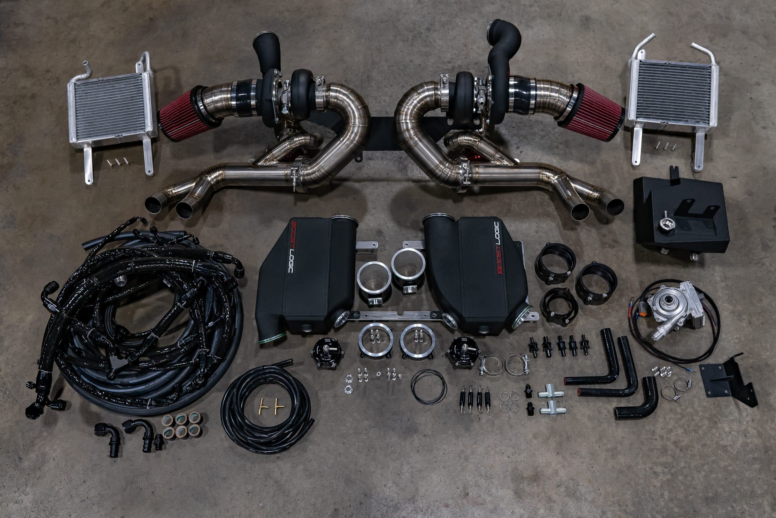Boost Logic Audi R8 Twin Turbo Kit