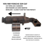 Porsche 911 3.0/3.2L OEM Catalytic Converter Re-Coring