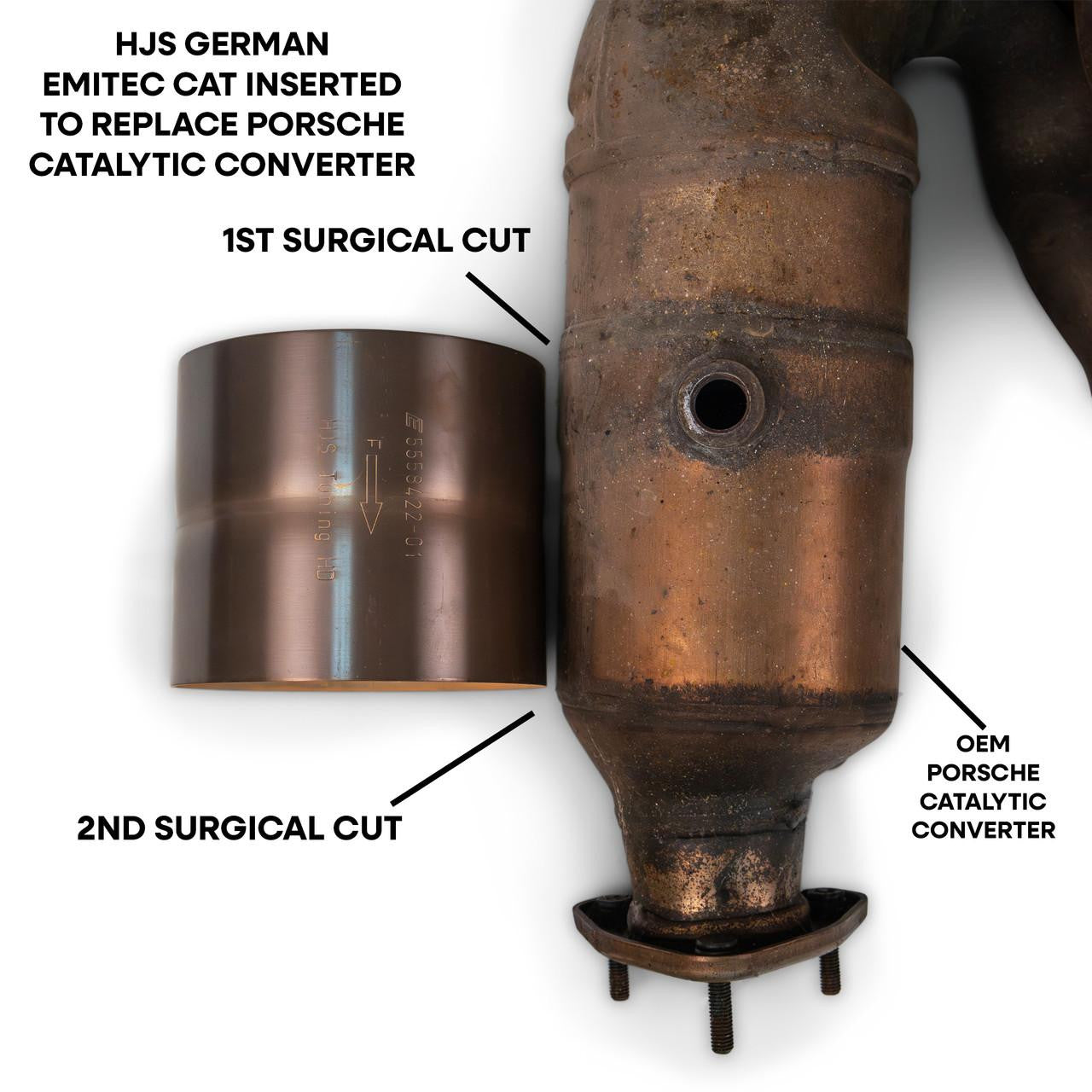 Porsche 997 Carrera Factory/OEM Catalytic Converter Re-Coring Secondary image
