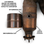 Porsche 997 Carrera Factory/OEM Catalytic Converter Re-Coring
