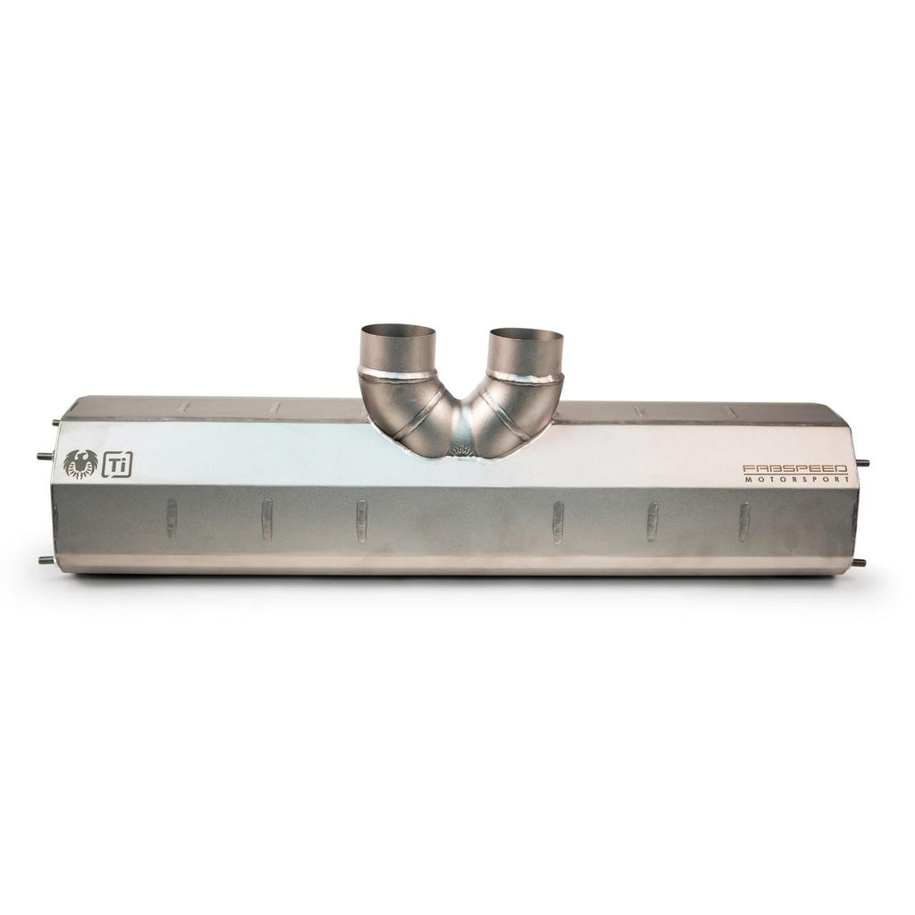 Fabspeed Porsche GT3 / GT3 RS Titanium Rennsport Muffler (2006-2019)