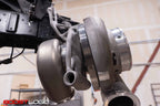 Boost Logic R35 3D Printed Generative Design Brackets to Support Turbos with Oil Return Fittings