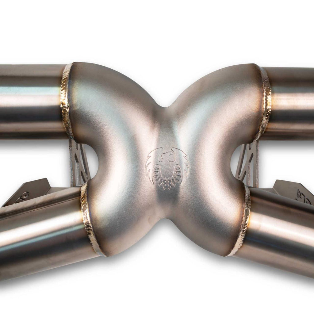 Fabspeed Porsche GT4RS Titanium Non-Valved Cat-Back System
