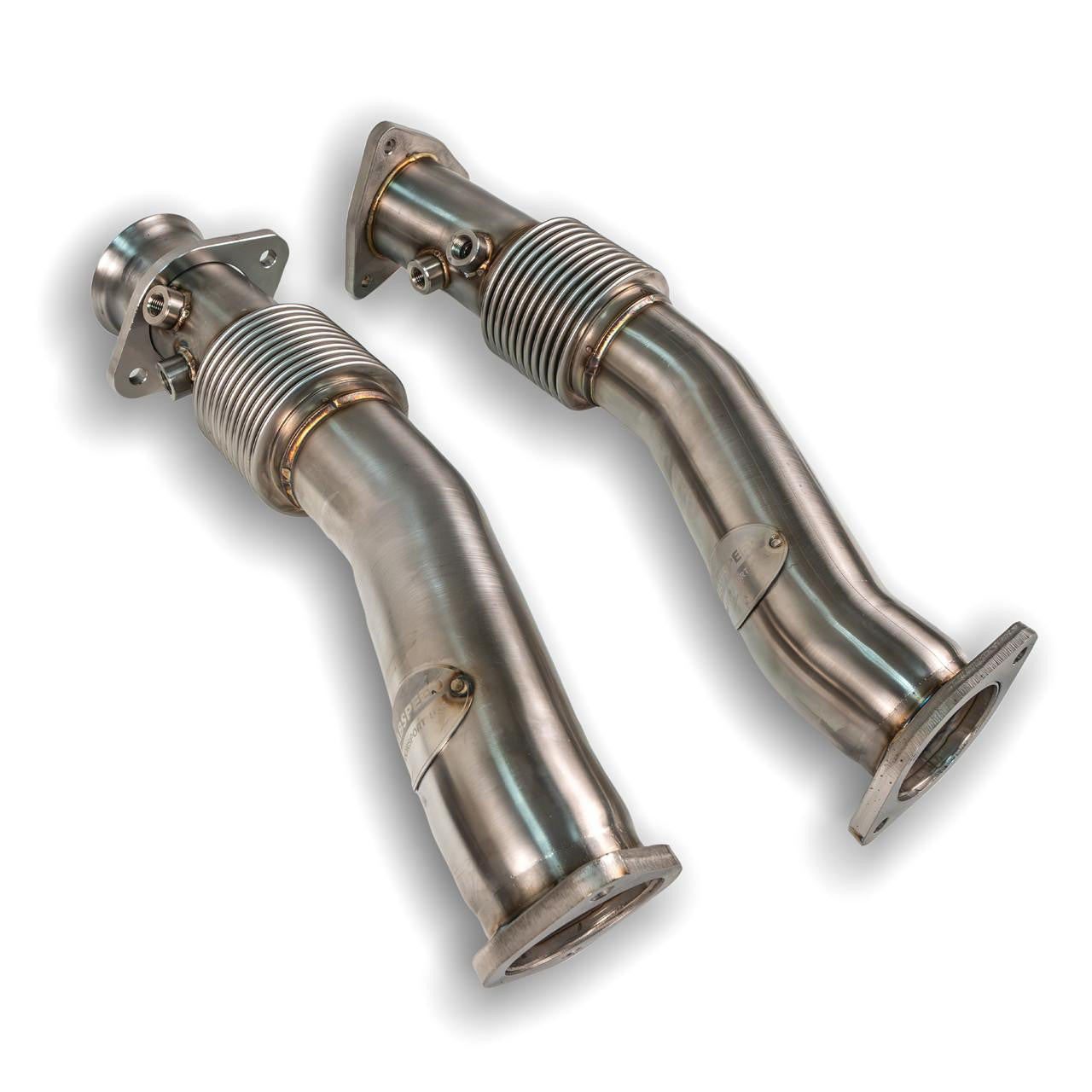 Corvette C8 Stingray/Z06 ROW rest of world GPF/OPF Delete Pipes set Secondary image