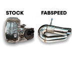 Fabspeed Porsche 992.2 Turbo S Side Muffler Bypasses