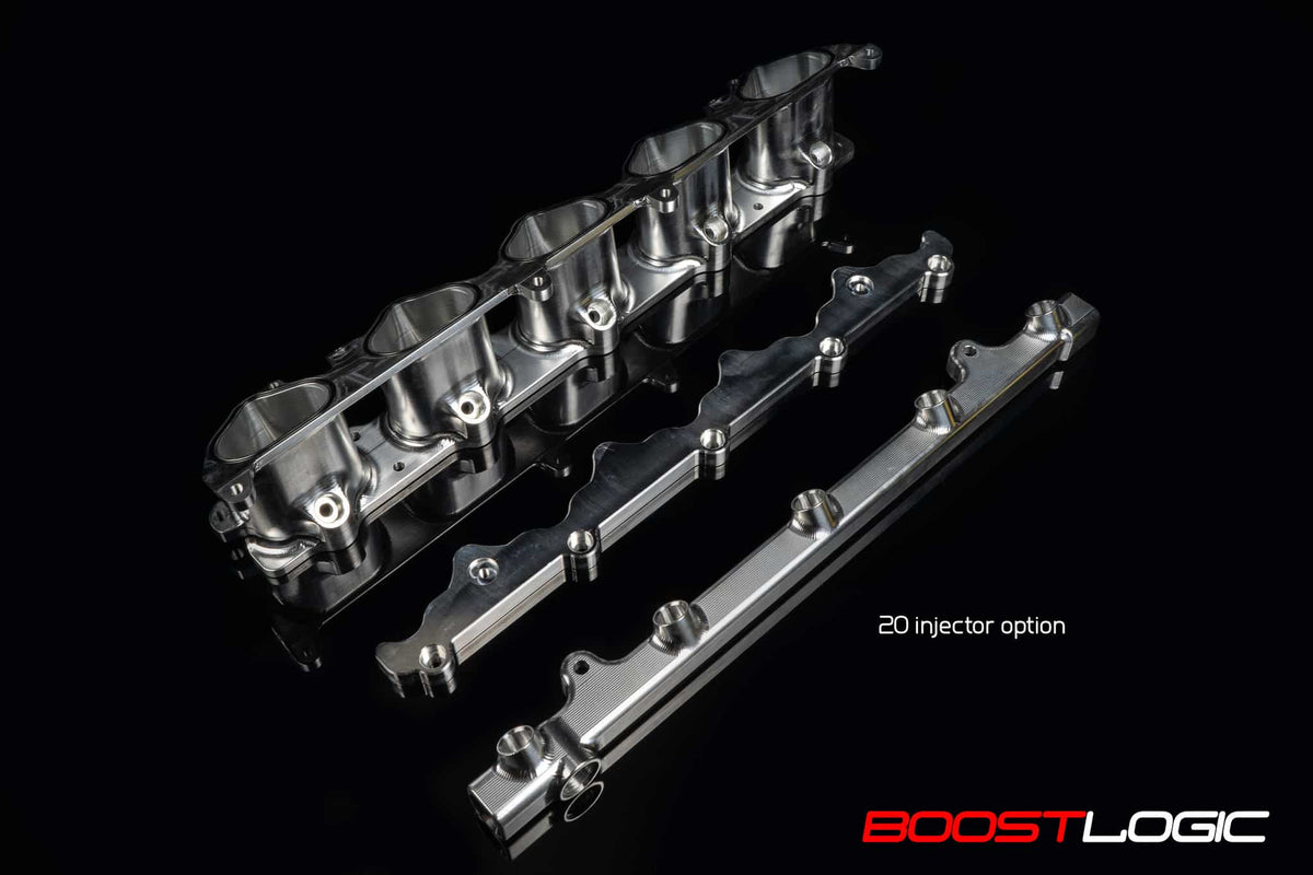 Boost Logic Audi R8/Lamborghini Huracan Billet and Carbon Fiber Intake Manifold