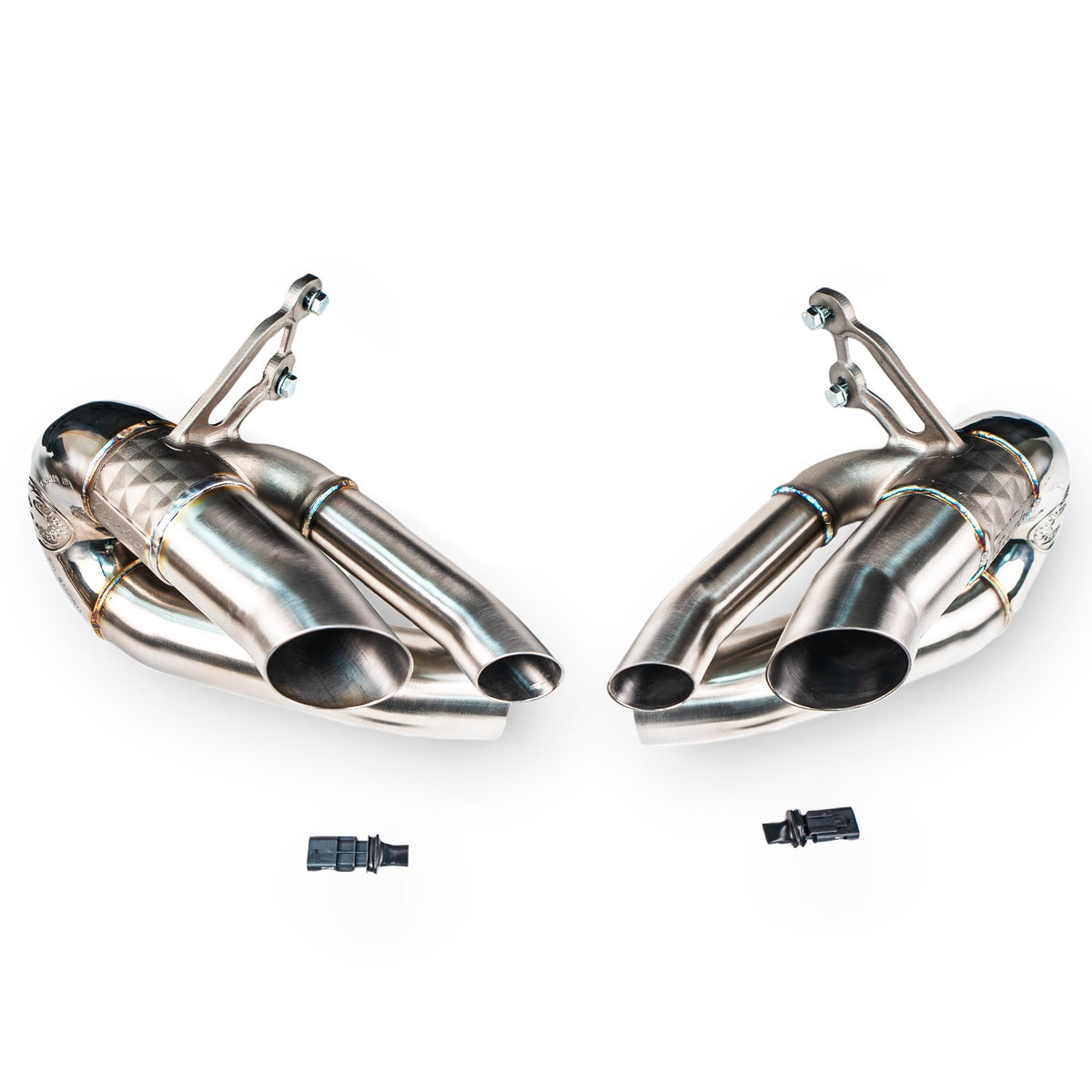 Fabspeed Porsche 992.2 Turbo S Side Muffler Bypasses