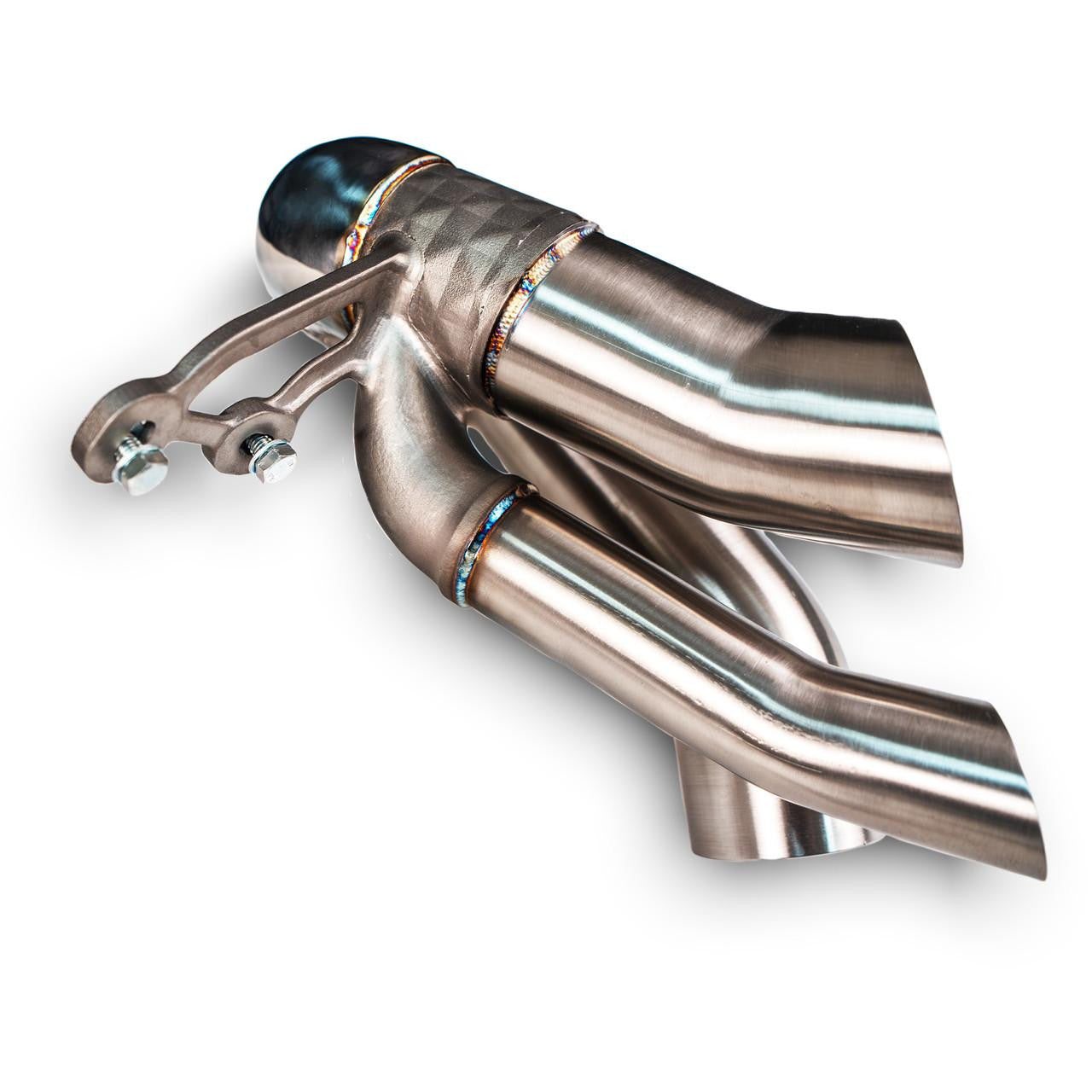 Fabspeed Porsche 992.2 Turbo S Side Muffler Bypasses Secondary image