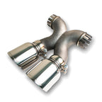 Fabspeed Porsche 987 Boxster / Cayman Maxflo True X-Pipe with Dual Tips (2005-2008)