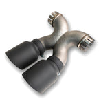 Fabspeed Porsche 987 Boxster / Cayman Maxflo True X-Pipe with Dual Tips (2005-2008)