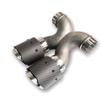 Fabspeed Porsche 987 Boxster / Cayman Maxflo True X-Pipe with Dual Tips (2005-2008)
