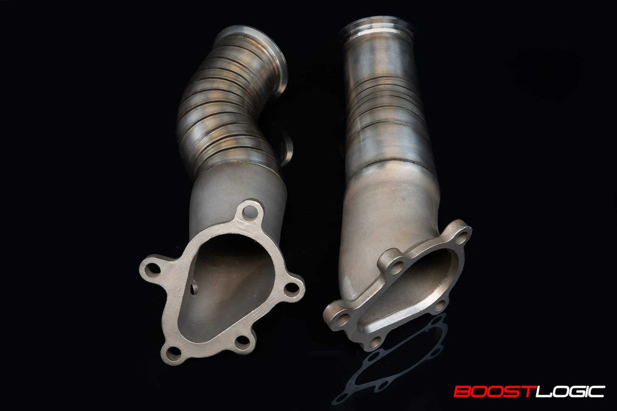 Boost Logic 4′ Downpipe Pair for Stock Turbos
