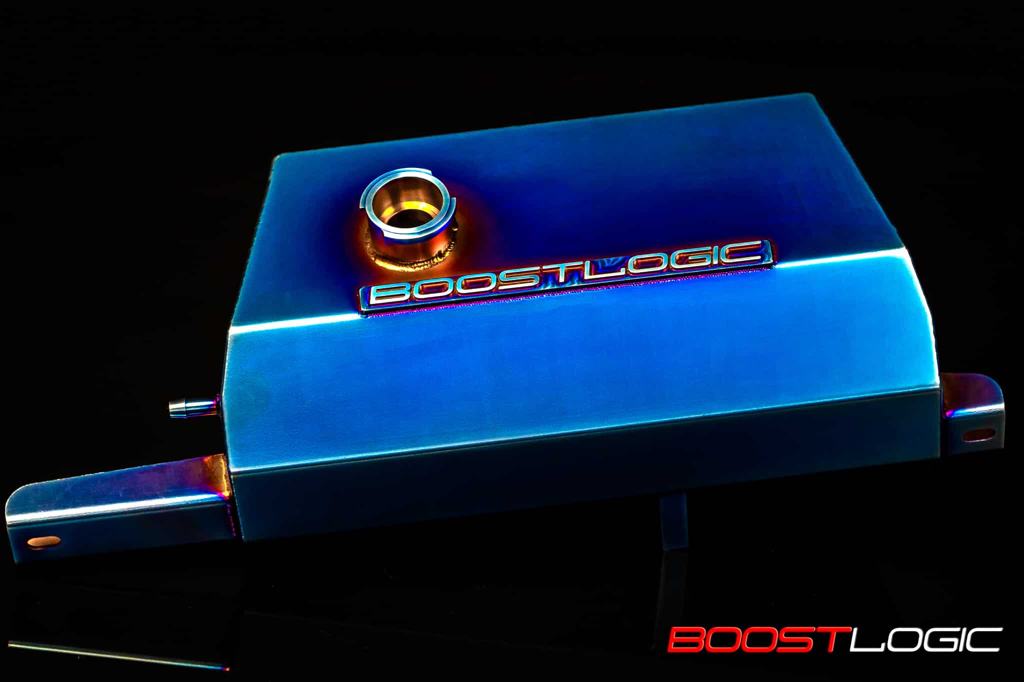 Boost Logic Titanium Coolant Reservoir for R35 GTR Secondary image