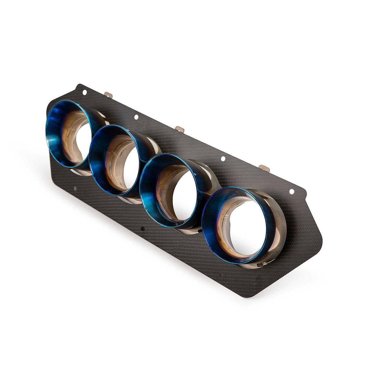 Fabspeed Chevrolet Corvette C8 Z06 Titanium Quad Tips (2023+) Secondary image