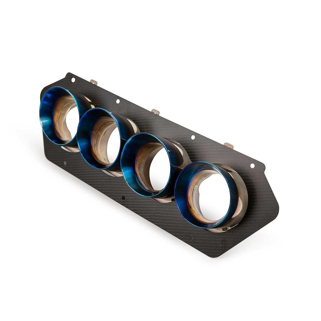 Fabspeed Chevrolet Corvette C8 Z06 Titanium Quad Tips (2023+)