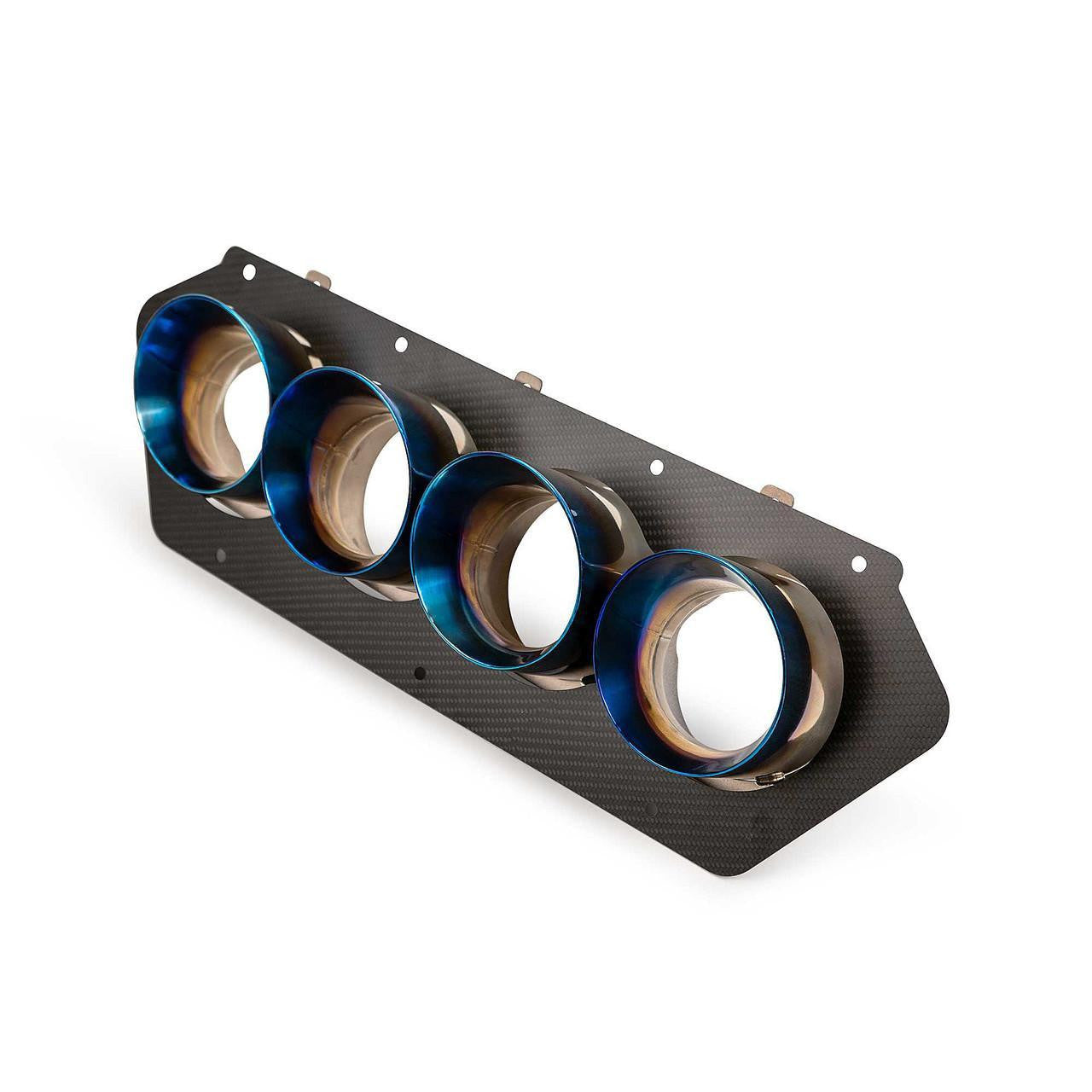 Fabspeed Chevrolet Corvette C8 ZR1 Titanium Quad Tips (2025+) Secondary image