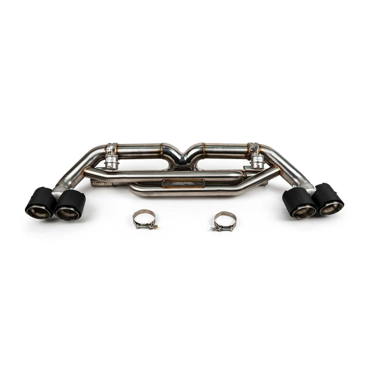 Fabspeed Porsche 991.2 Carrera Valved Center Muffler Bypass X-Pipe (Non-PSE Only) Main image