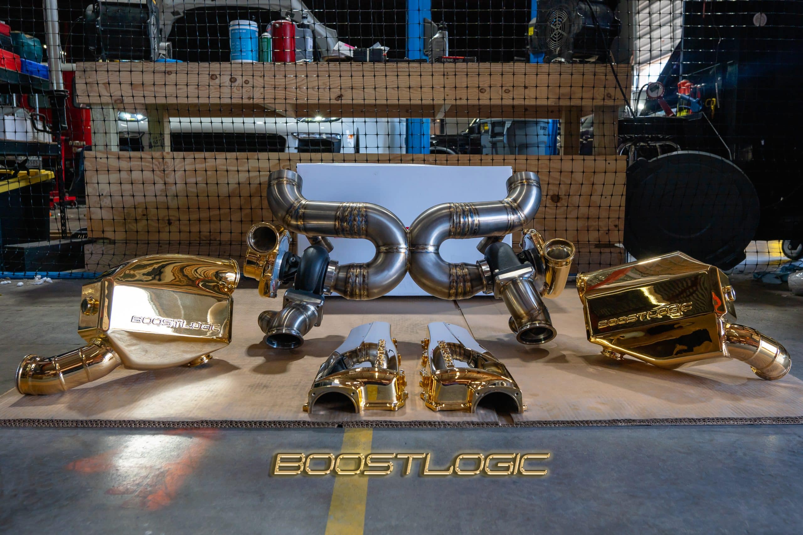 Boost Logic Lamborghini Performante/EVO/STO/Sterrato Twin Turbo Kit Secondary image