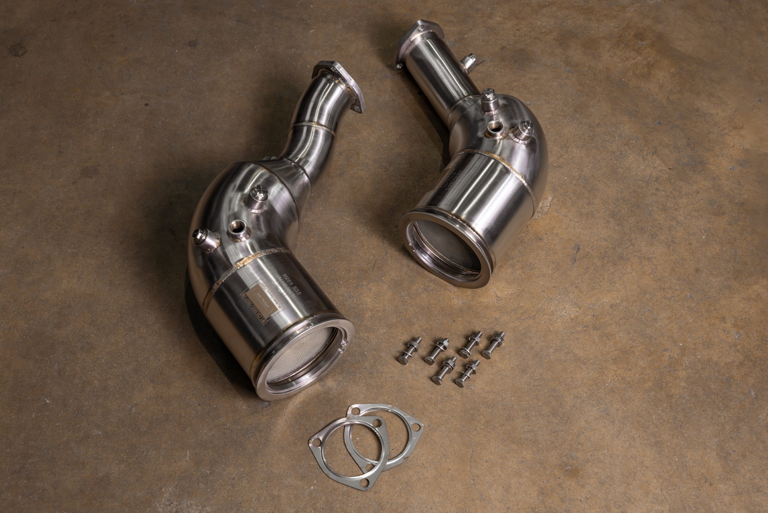 Audi C8 RS6 / RS7 400 Cell Catted Downpipes Secondary image