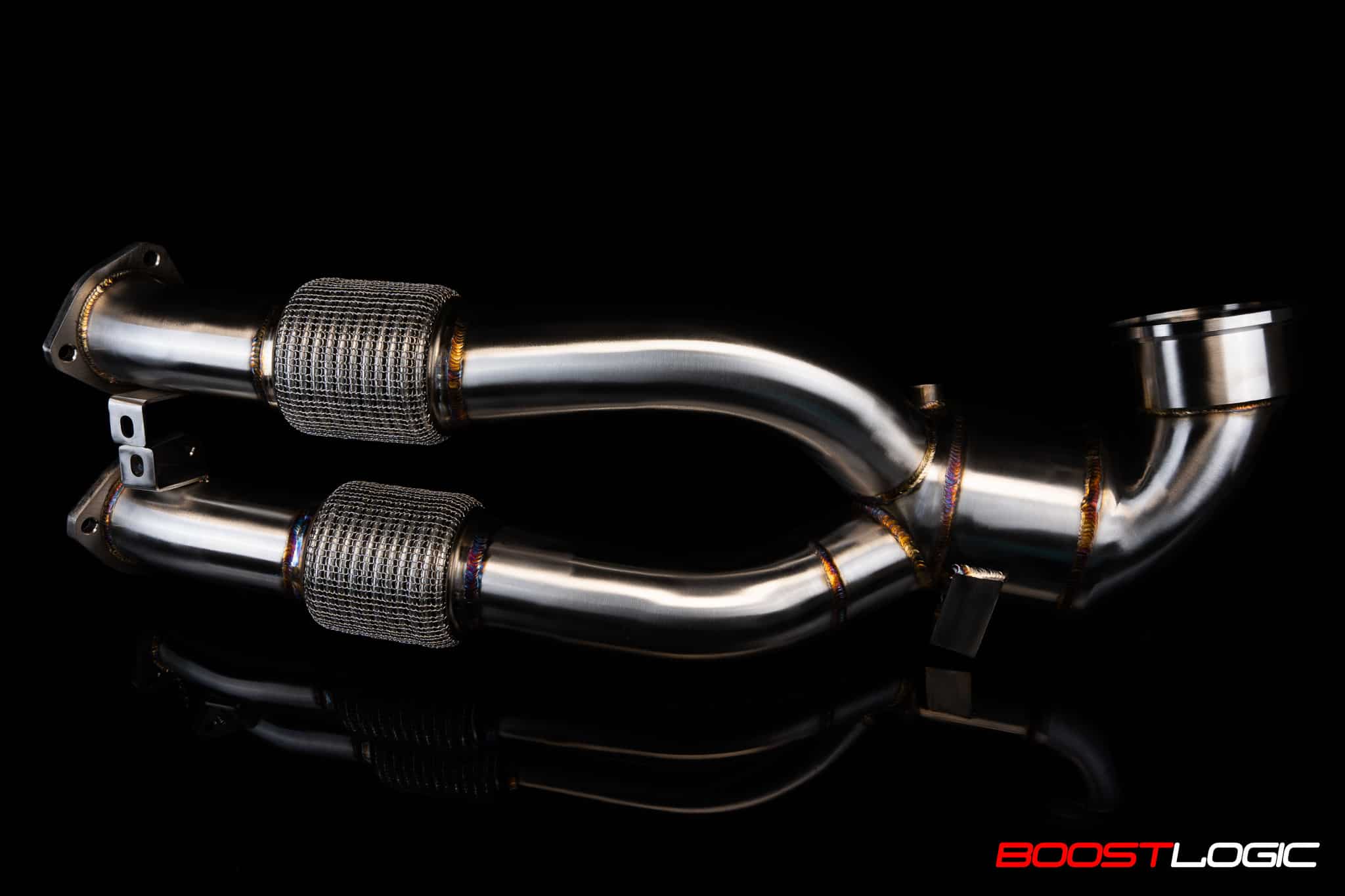 Boost Logic TTRS Downpipe with Gesi High Flow Cat Secondary image
