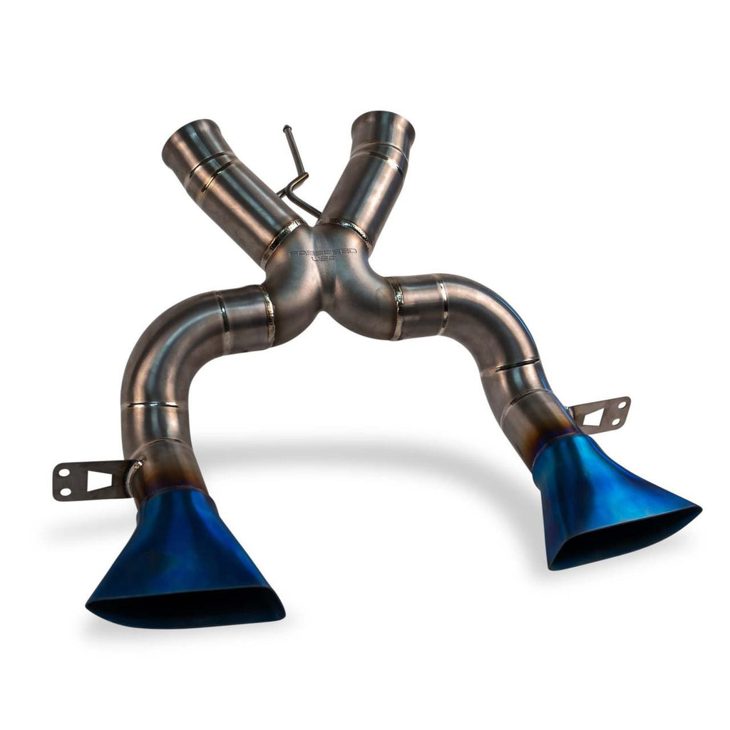 Fabspeed McLaren MP4-12C Supreme Titanium X-Pipe Exhaust System (2011-2014)