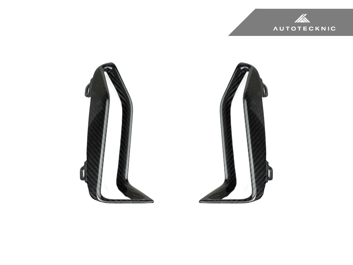 AutoTecknic G20 3-Series M-Sport Dry Carbon Front Bumper Grille Trim Set Secondary image