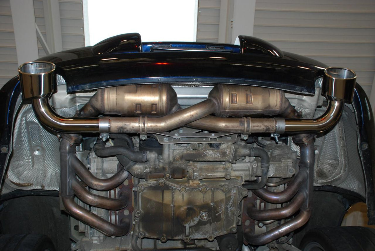 Fabspeed Porsche 996 Carrera Muffler Bypass Pipes (1999-2004)