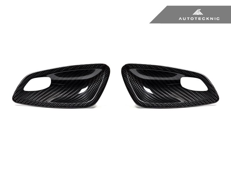 Autotecknic E92 / E93 M3 Dry Carbon Interior Door Handle Trim Set