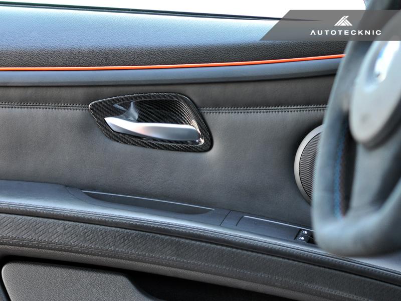 Autotecknic E92 / E93 M3 Dry Carbon Interior Door Handle Trim Set