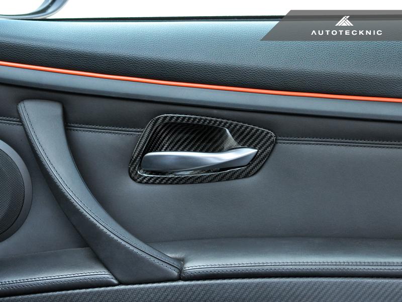 Autotecknic E92 / E93 M3 Dry Carbon Interior Door Handle Trim Set