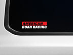 Americal Roar Racing Decal - Transparent Background | 2 pcs