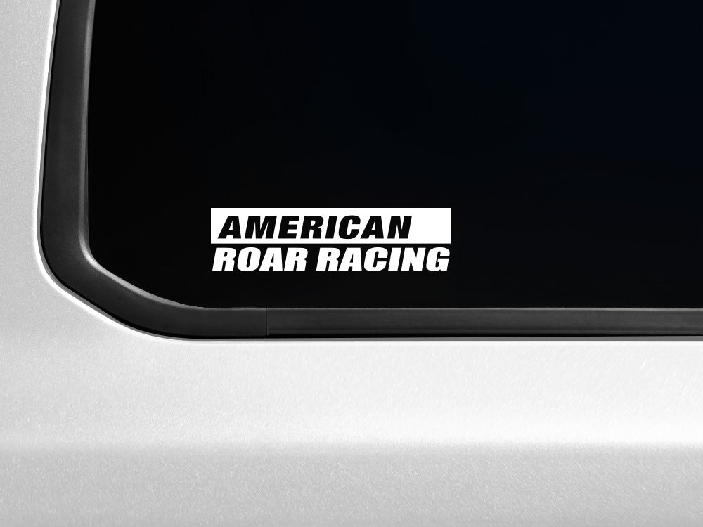 Americal Roar Racing Decal - Transparent Background | 2 pcs