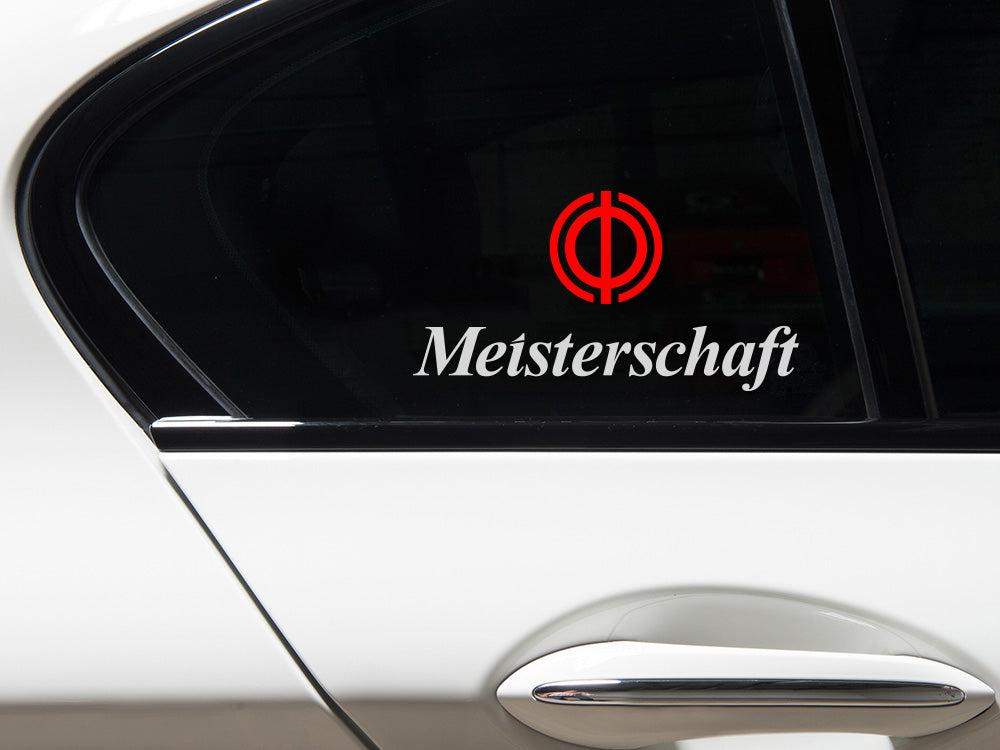Meisterschaft Icon Decal - Transparent Background | 2 pcs