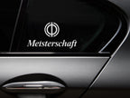 Meisterschaft Icon Decal - Transparent Background | 2 pcs