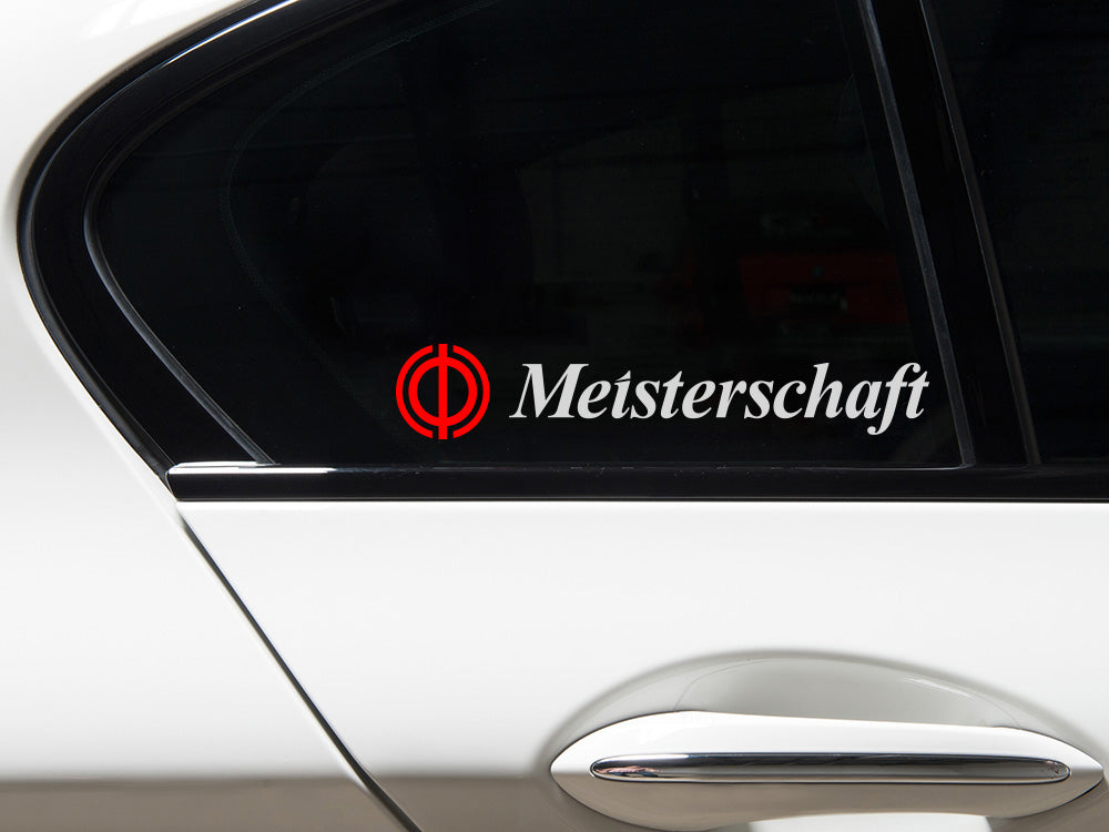 Meisterschaft Icon Decal - Transparent Background | 2 pcs