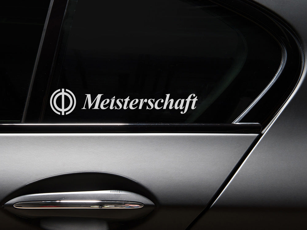 Meisterschaft Icon Decal - Transparent Background | 2 pcs
