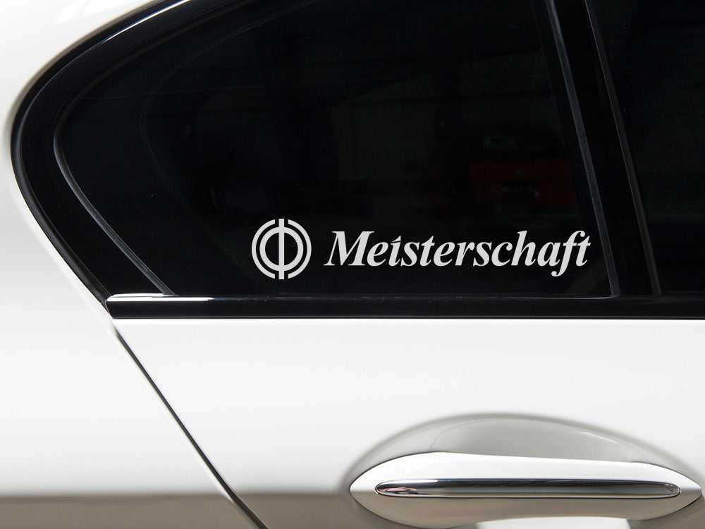 Meisterschaft Icon Decal - Transparent Background | 2 pcs