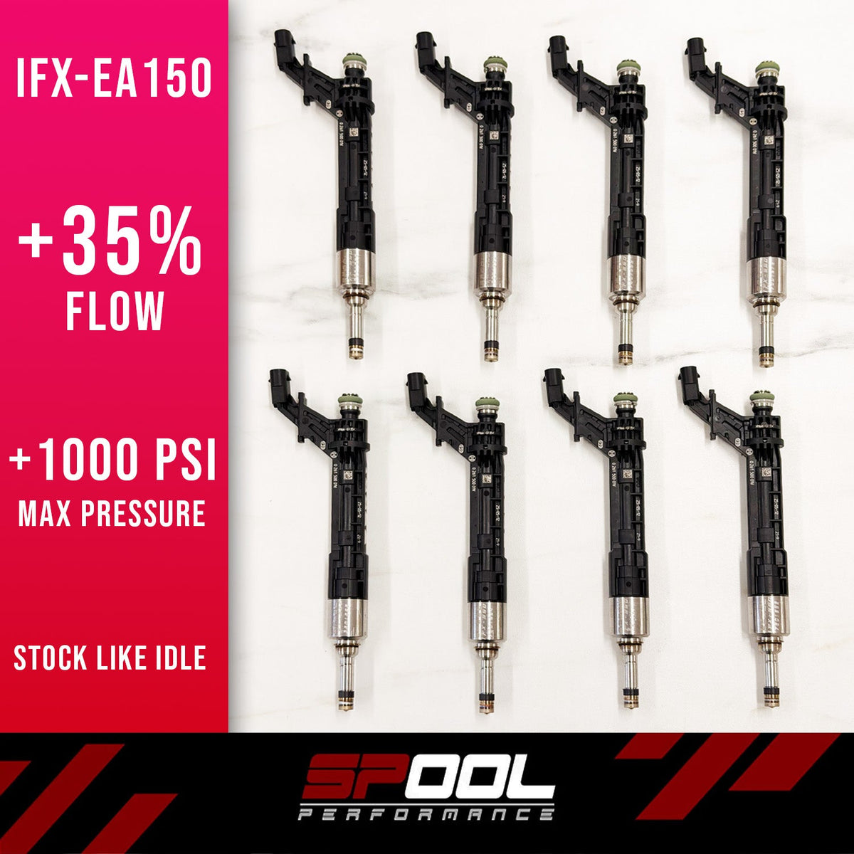 Spool Performance IFX-EA150 Upgraded DI Injectors for EA825 Main image