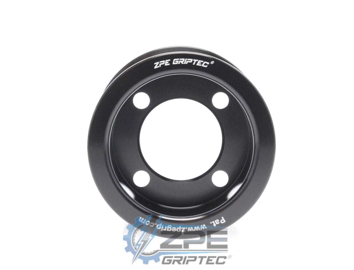 2.45" 11 Rib ZPE GripTec® 2pc Edelbrock TVS L3 Black Pulley Only