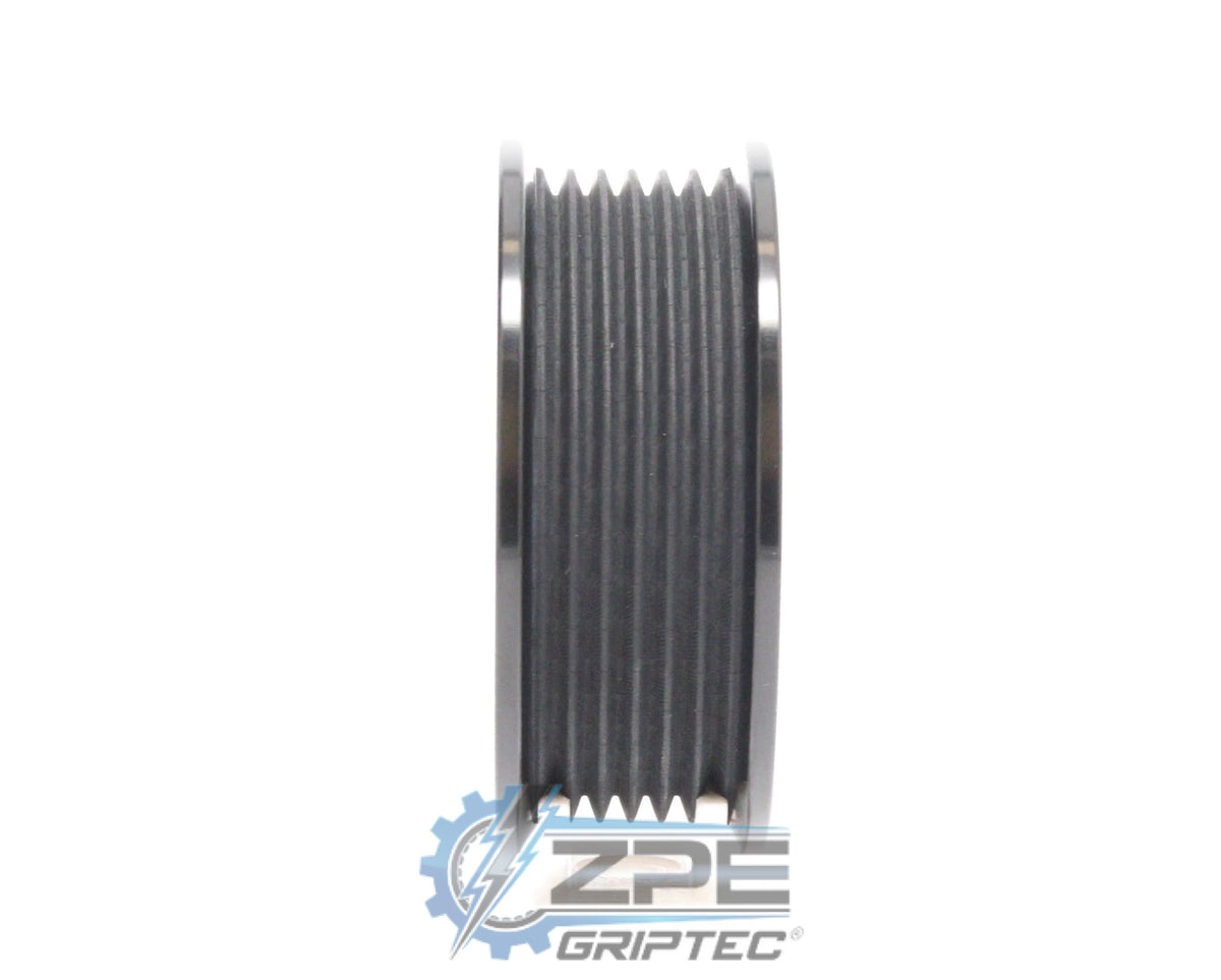 3.00" 6 Rib ZPE GripTec® 2pc Edelbrock TVS L3 Black Pulley Only