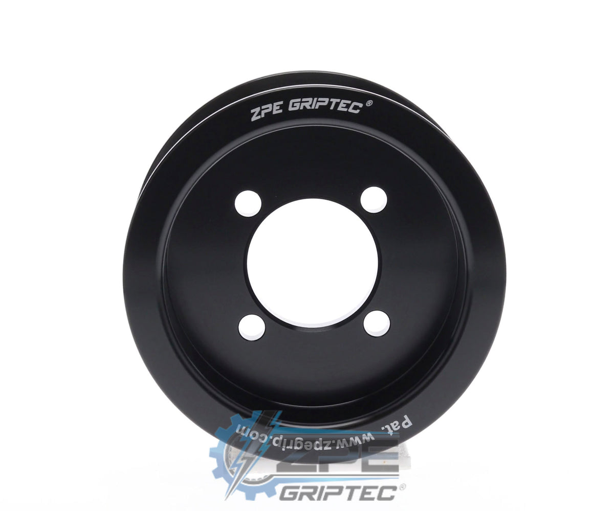 3.25" 11 Rib ZPE GripTec® 2pc Edelbrock TVS L3 Black Pulley Only