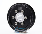87.5mm 6 Rib ZPE GripTec® 2pc ESS L3 Black Pulley & Hub Kit