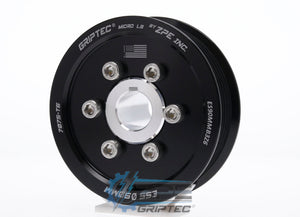 90mm 6 Rib ZPE GripTec® 2pc ESS L3 Black Pulley & Hub Kit
