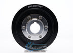 90mm 6 Rib ZPE GripTec® 2pc ESS L3 Black Pulley & Hub Kit