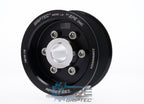 90mm 10 Rib ZPE GripTec® 2pc ESS L3 Black Pulley & Hub Kit