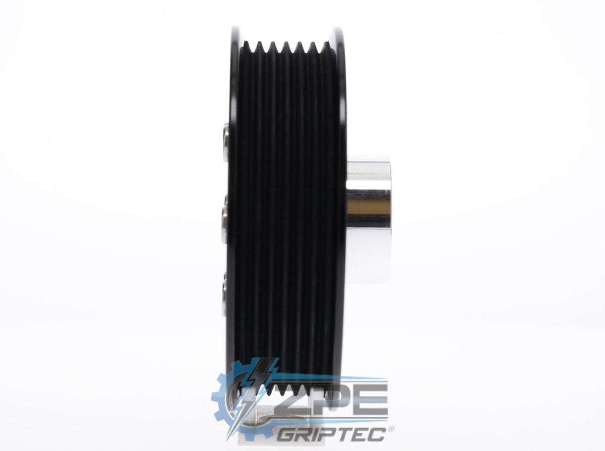 95mm 6 Rib ZPE GripTec® 2pc ESS L3 Black Pulley & Hub Kit