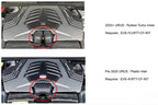 Eventuri 4.0TFSI Twin Turbo V8 Black Carbon Intake System - Rubber Inlet